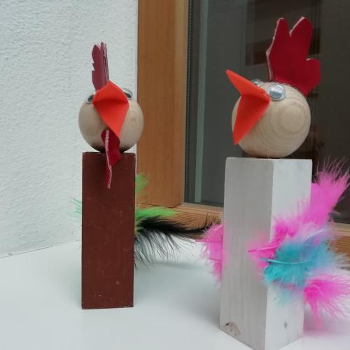 Henne und Hahn