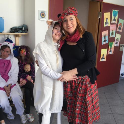  Am Faschingsdienstag ging es rund in unserer Schule!