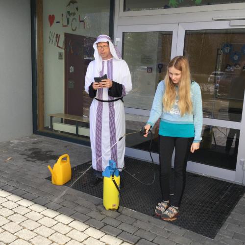  Am Faschingsdienstag ging es rund in unserer Schule!
