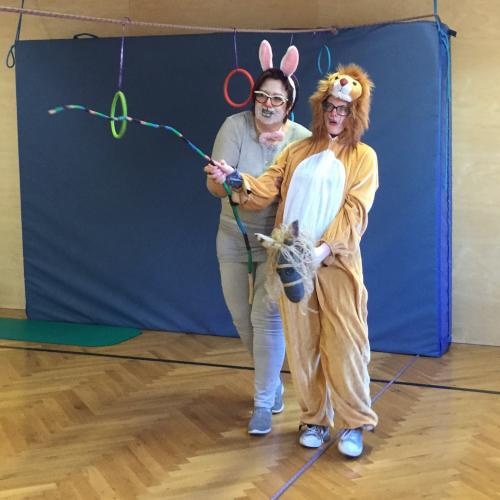  Am Faschingsdienstag ging es rund in unserer Schule!