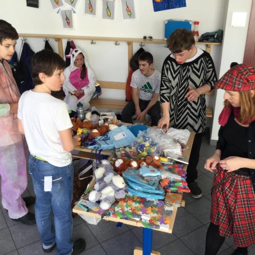  Am Faschingsdienstag ging es rund in unserer Schule!