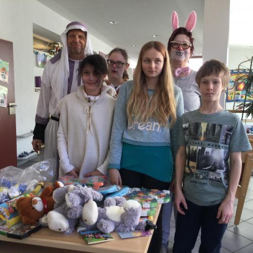  Am Faschingsdienstag ging es rund in unserer Schule!