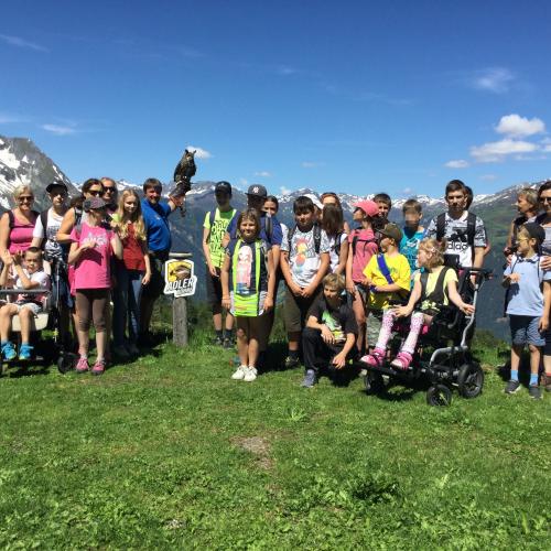 Wandertag Greifvogelschau