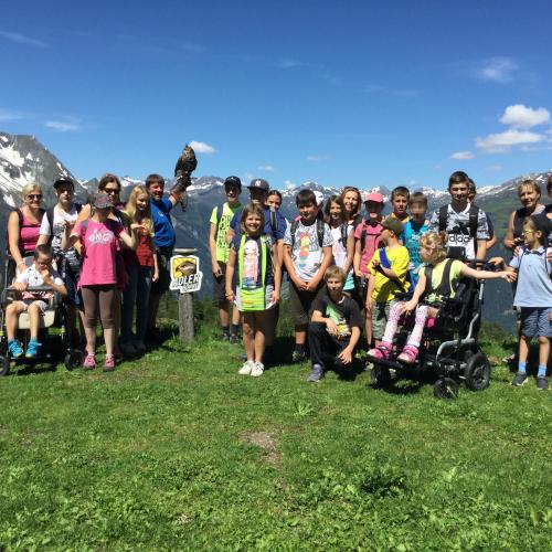 Wandertag Greifvogelschau