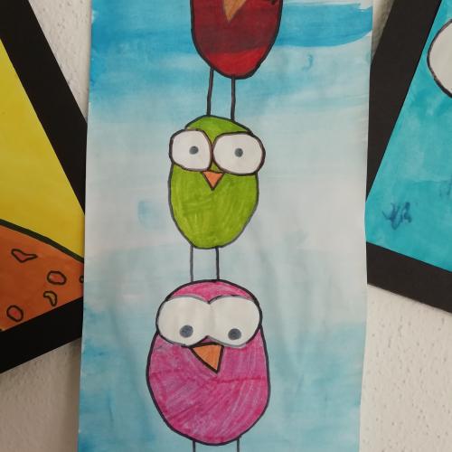 Bunte Tiere