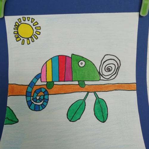 Bunte Tiere