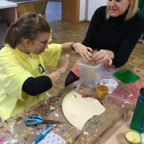 Werken E1-fleißige Schülerinnen und Schüler