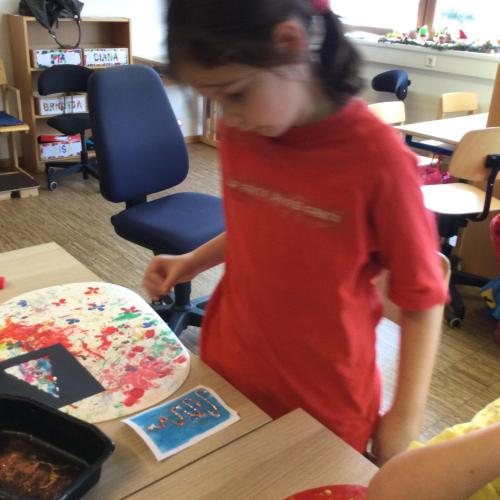 Werken E1-fleißige Schülerinnen und Schüler
