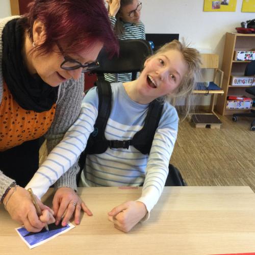 Werken E1-fleißige Schülerinnen und Schüler