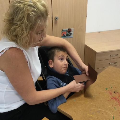 Werken E1-fleißige Schülerinnen und Schüler